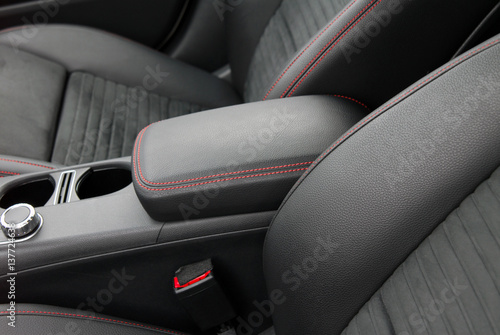 Foto armrest in the car