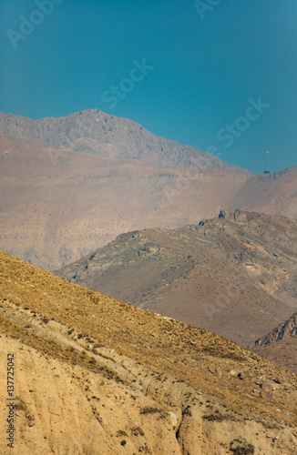 Beautiful mountain landscape of Iran