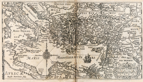 map from old bible