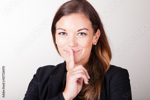 Quadro em tela Woman with a Secret