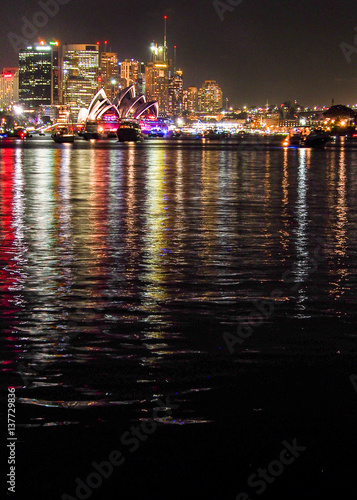 Photography Sydney Skyline at Night