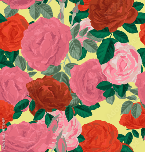 floral seamless pattern