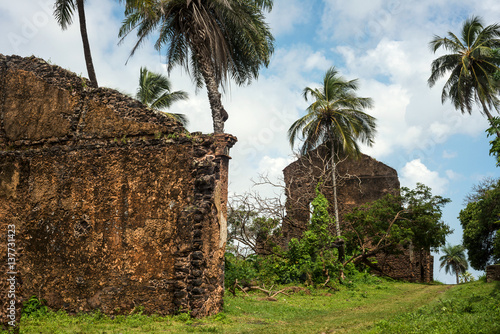 Ruins of Historic city of Alcantara near Sao Luis, Maranhao State, Brazil photo