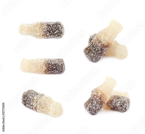 Fizzy drink shaped jelly candy