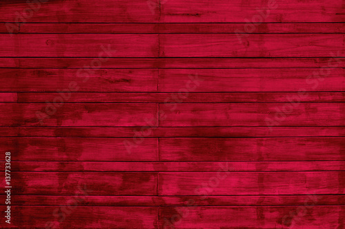 Red wood wall