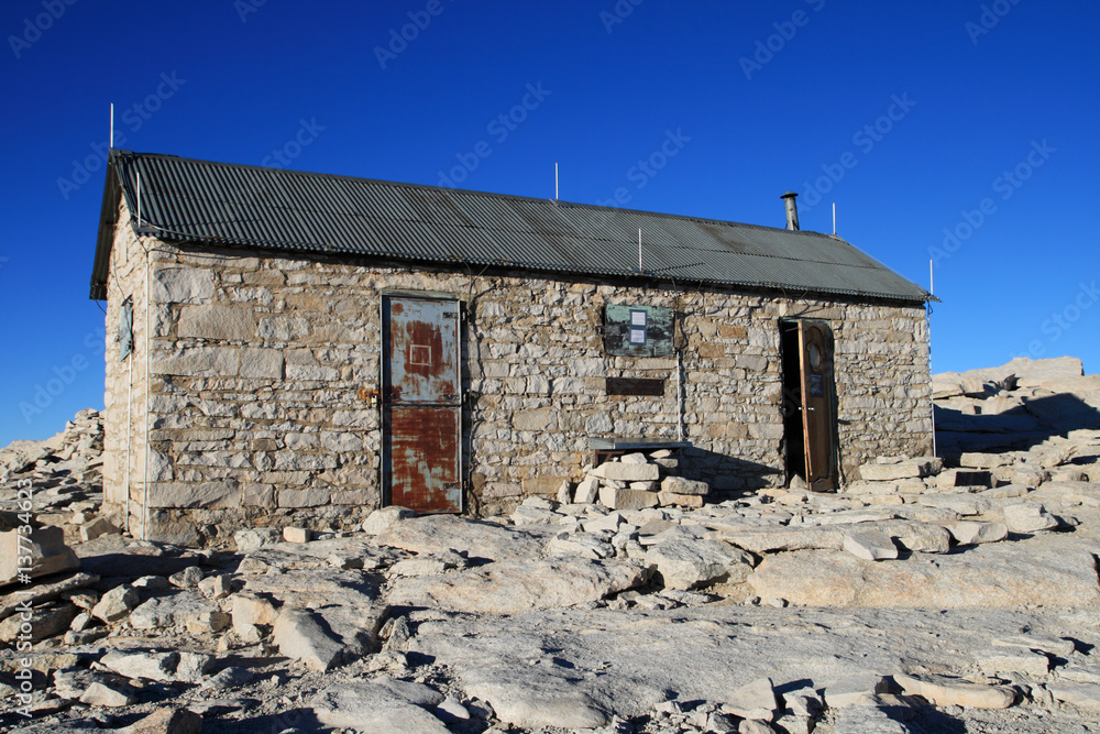 Mount Whitney summit hut
