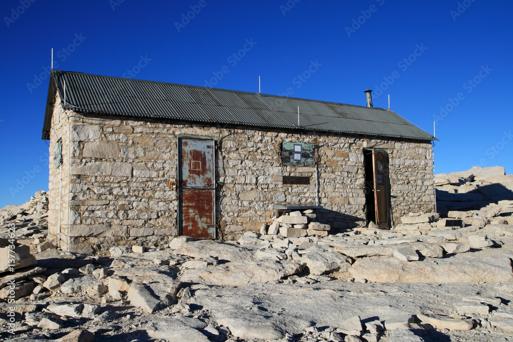 Mount Whitney summit hut Mount Whitney summit hut
