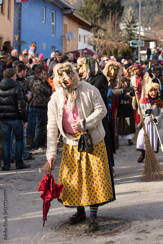 Matschgerer Fasching Karneval Umzug Absam Tirol Österreich