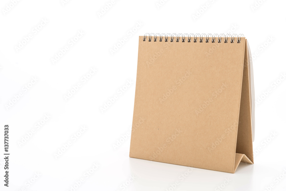 paper calendar on white paper calendar on white