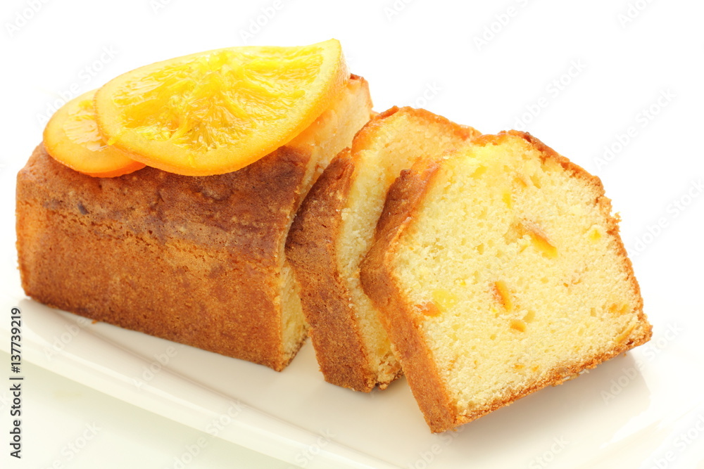オレンジパウンドケーキ オレンジパウンドケーキ