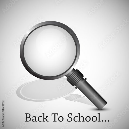 Elements for Back to school background