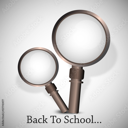Elements for Back to school background