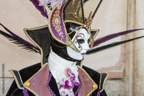 Traditional Venetian mask photo