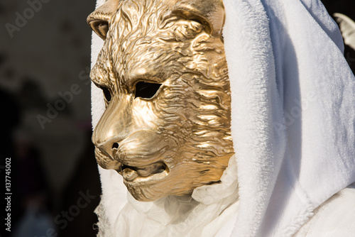 Traditional Venetian mask photo