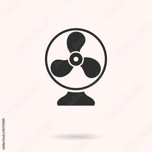 Fan - vector icon.