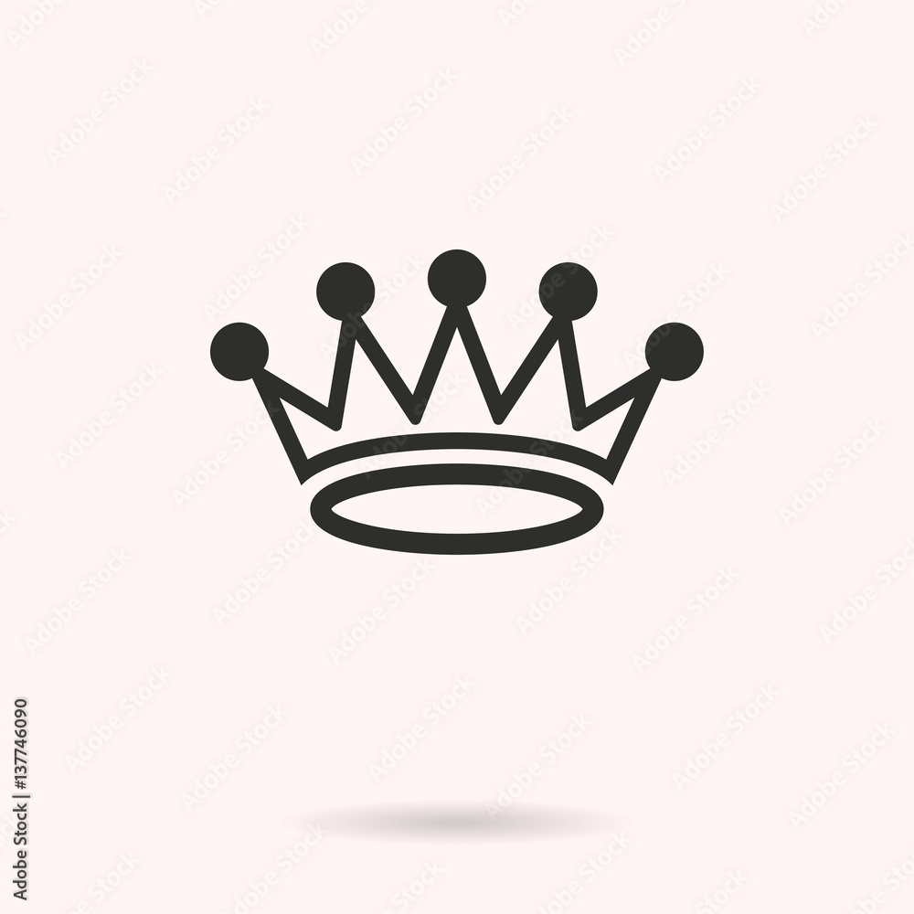 Crown - vector icon. Crown - vector icon.