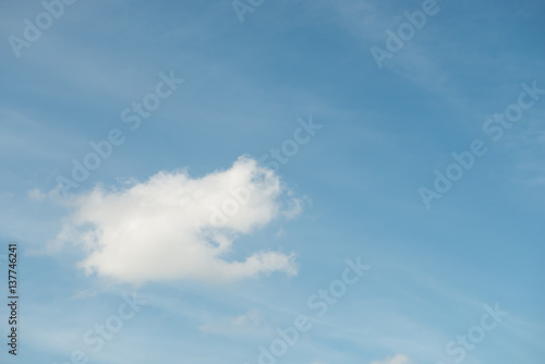 Fototapeta Naklejka Na Ścianę i Meble -  Clouds in the blue sky