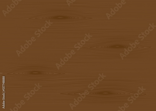 Natural wood pattern background. Vector Illustration