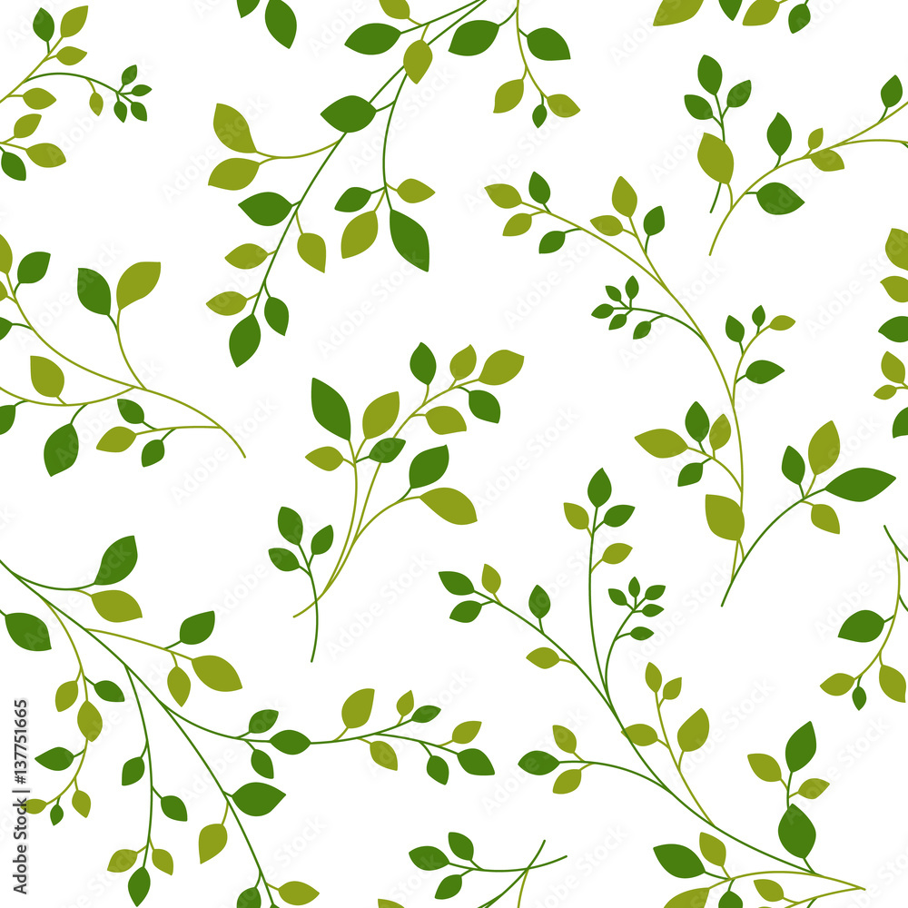 Fototapeta premium 植物のパターン