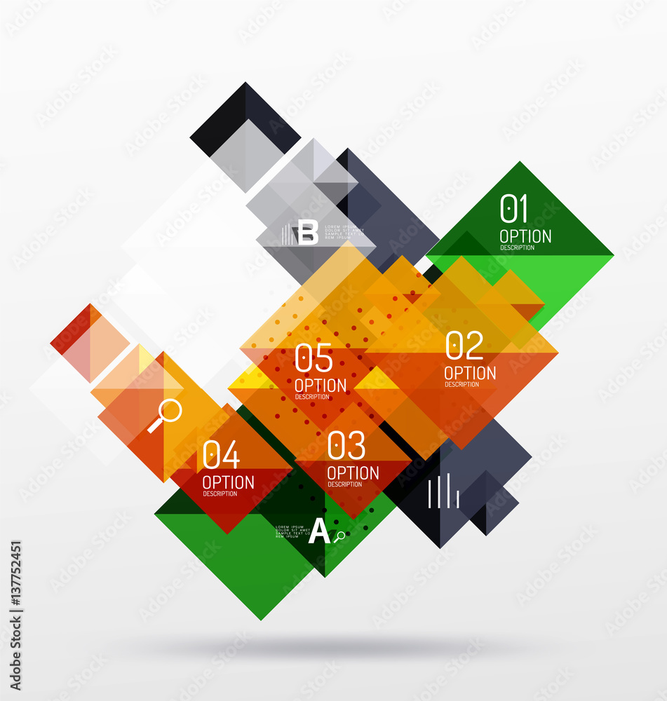 Colorful triangles and squares Colorful triangles and squares