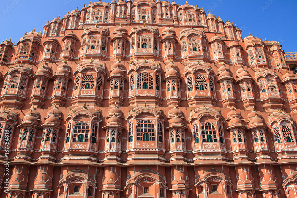 Hawa Mahal or Palace of the Winds, Jaipur.