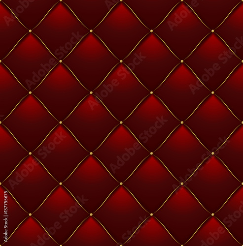 Quilted Pattern Background. Vector