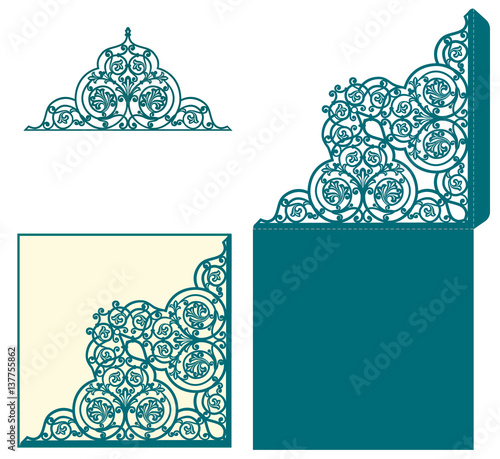 Layout wedding invitation