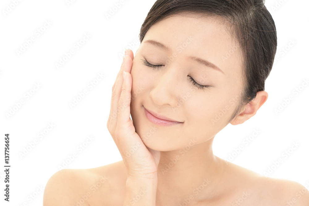 寛ぐ美しい女性 寛ぐ美しい女性