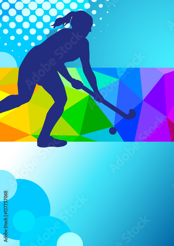 Canvas Print Hockey - 69 - Poster
