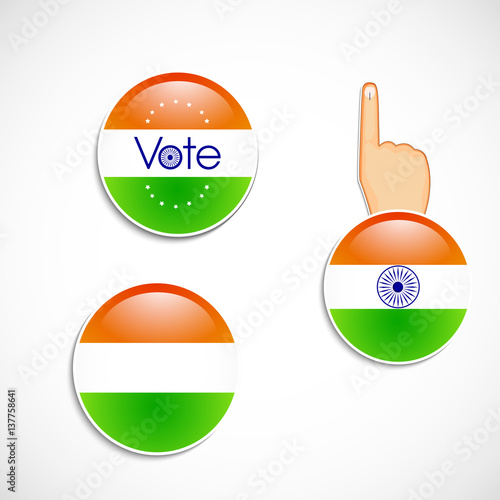 illustration of elements ffor Vote