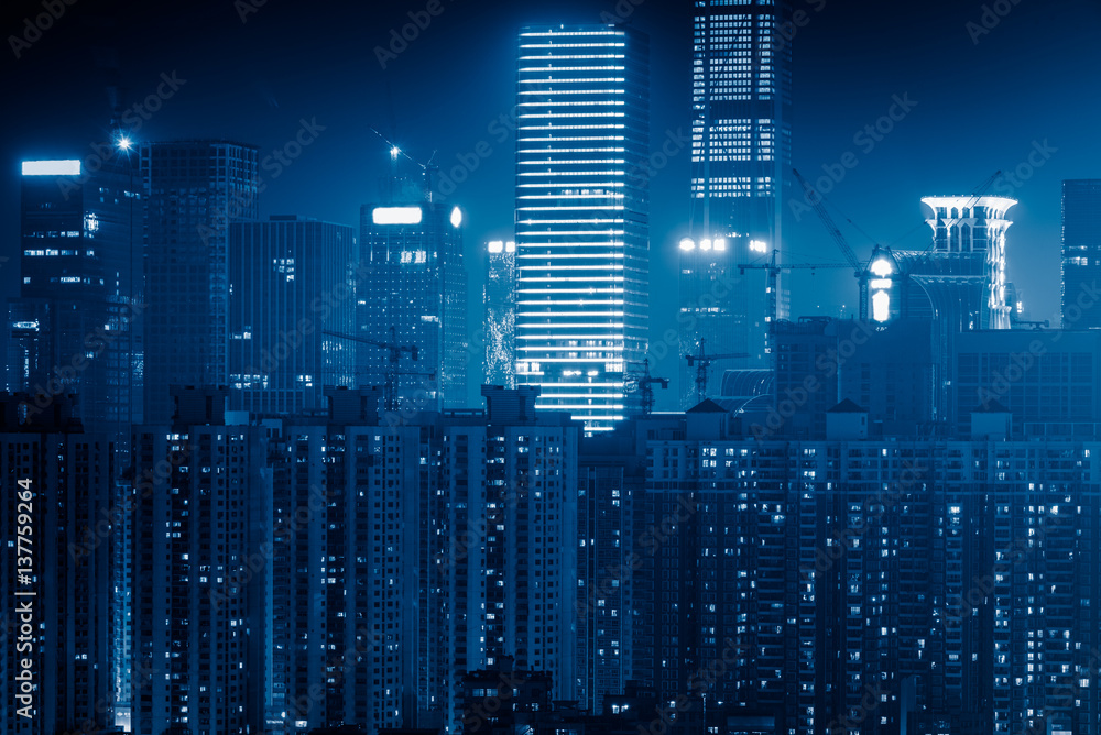 High-rise office buildings in Hong Kong,China. High-rise office buildings in Hong Kong,China.