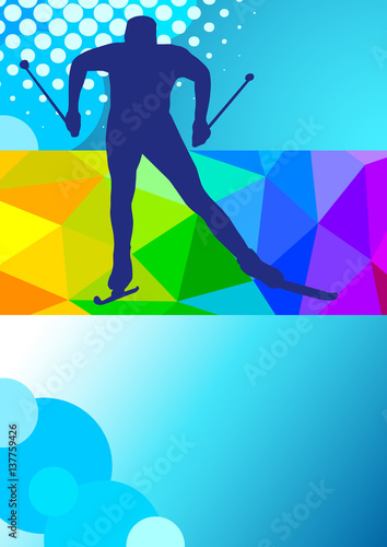 Skilanglauf - 34 - Poster