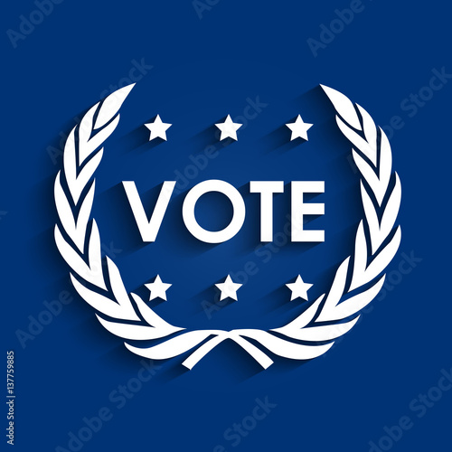 illustration of elements ffor Vote