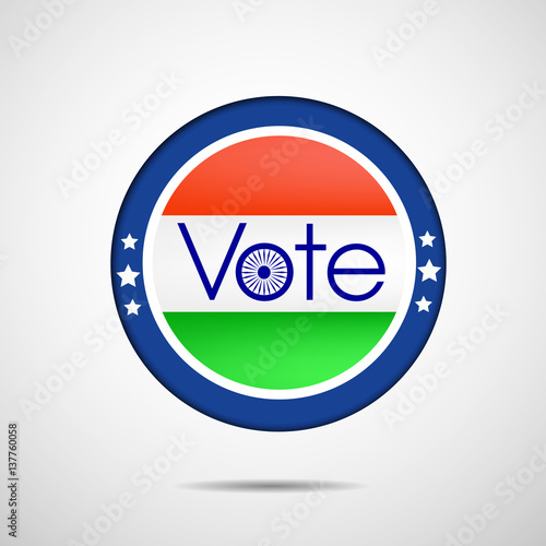 illustration of elements ffor Vote