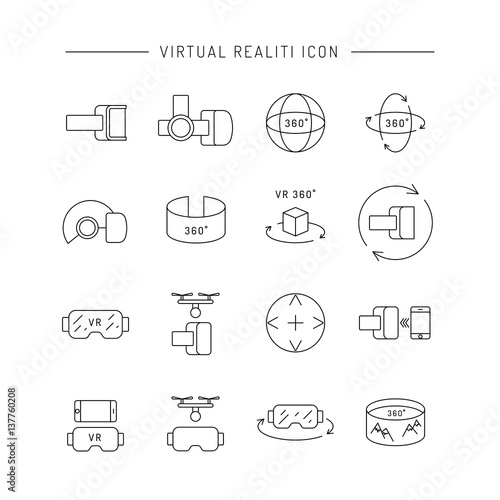 virtual reality icon