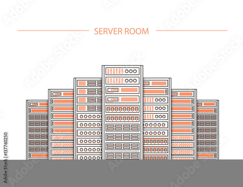 server room and data center
