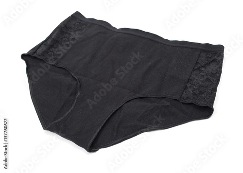 Tall black underpants