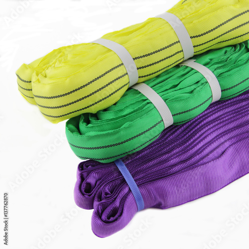 Текстильные круглопрядные стропы