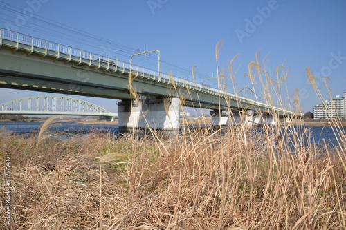 Japanese Railroad bridge