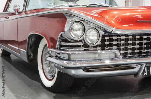 old and classic american car