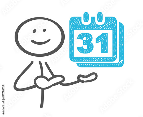 stickman calender