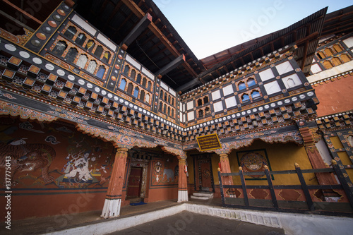 Rinpung Dzong in Paro, Bhutan