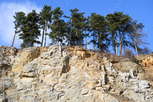 Area around Koneprusy caves, Czech Karst or Bohemian Karst, Czech Republic photo