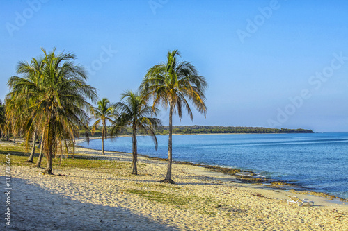 Beach at Maria la Gorda, Cuba photo