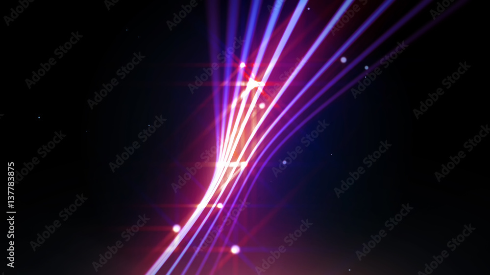 Streaking shiny purple lines as abstract background Streaking shiny purple lines as abstract background
