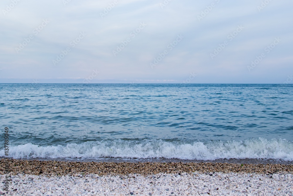 Fototapeta premium Sea and sunset