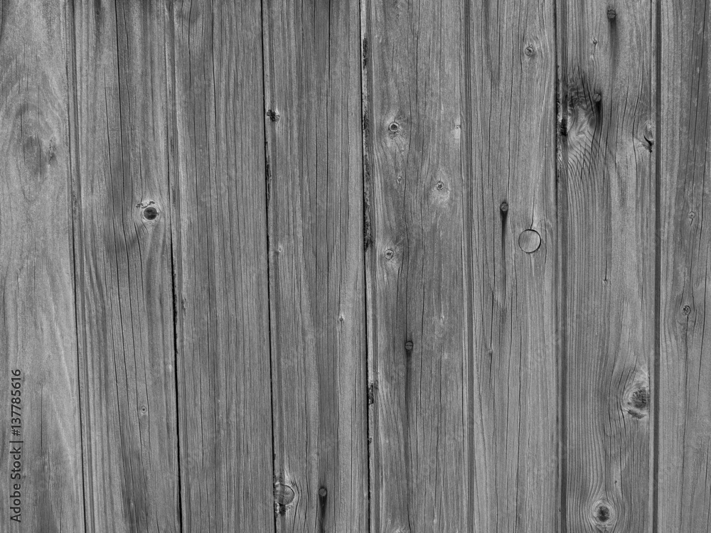Naklejka premium Holz Texture Monochrom
