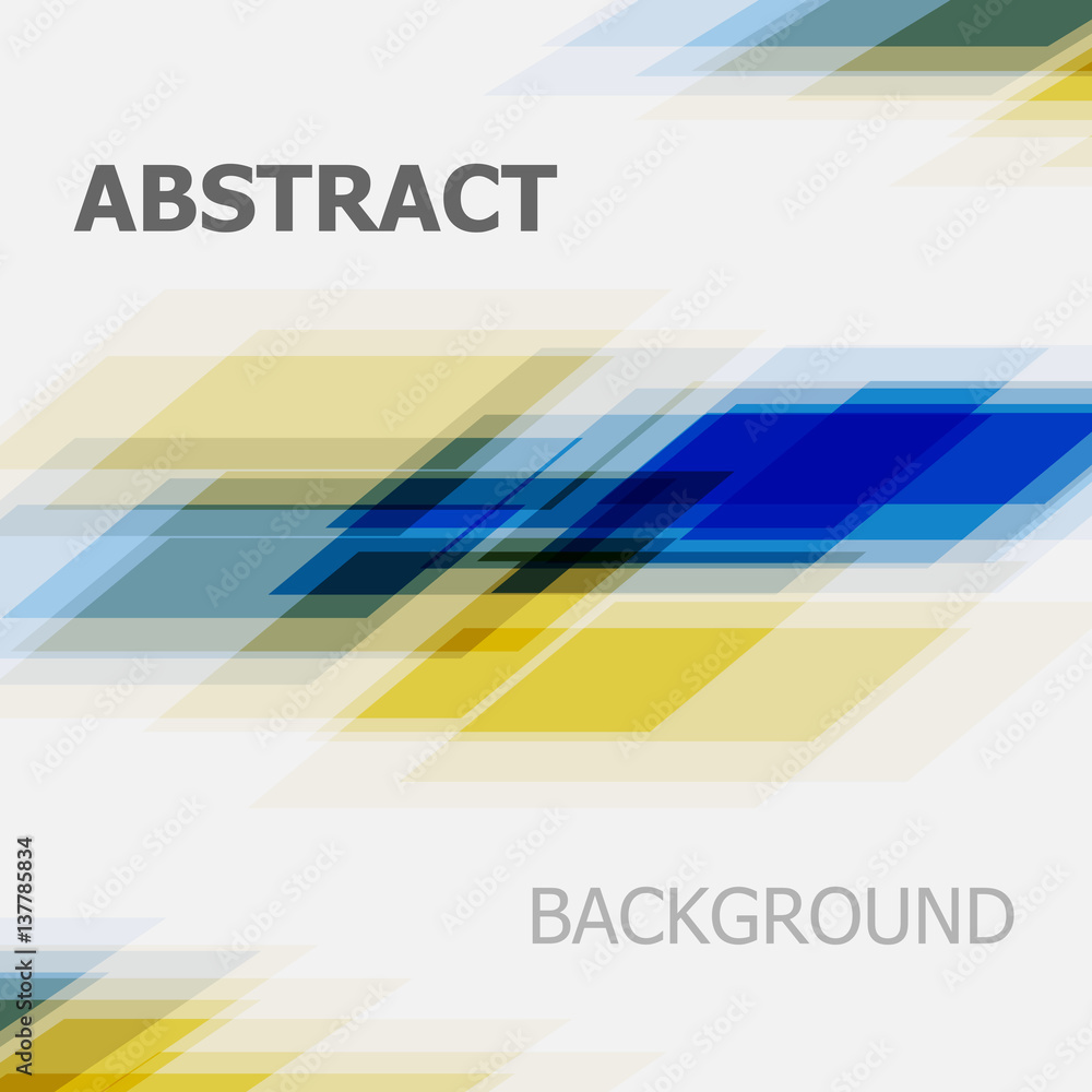 Abstract blue and yellow business straight line background Abstract blue and yellow business straight line background