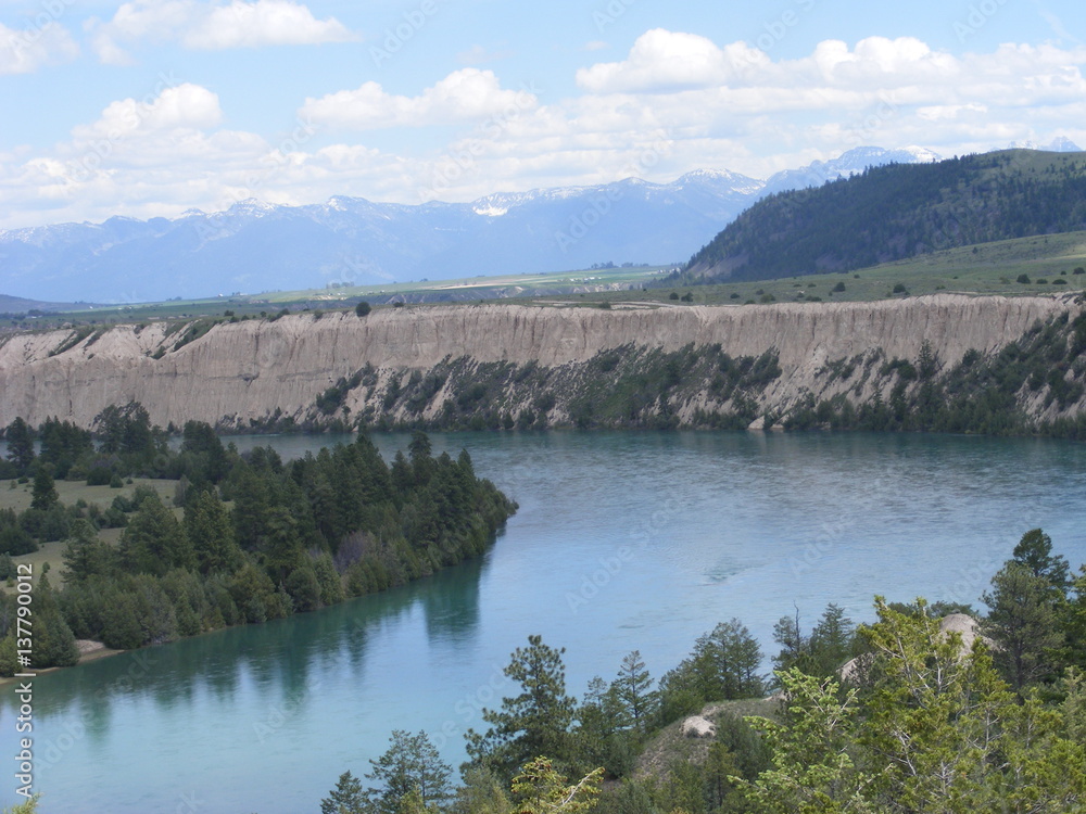 The Big Bend of the Flathead River
