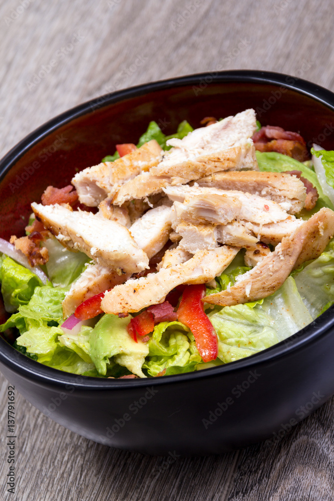 chicken and bacon salad